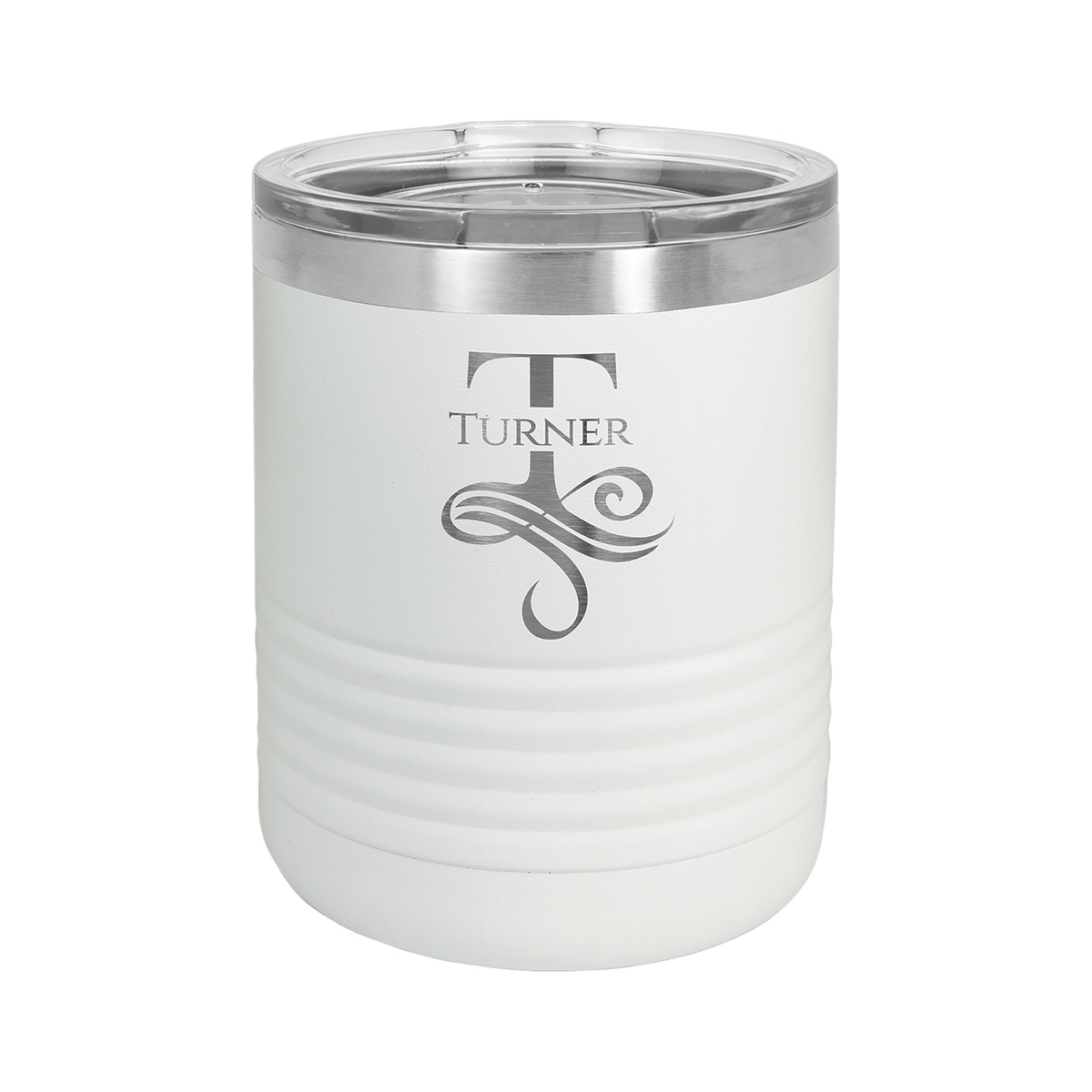 10 oz Vacuum Insulated Ringneck Tumbler with Clear Lid, Polar Camel