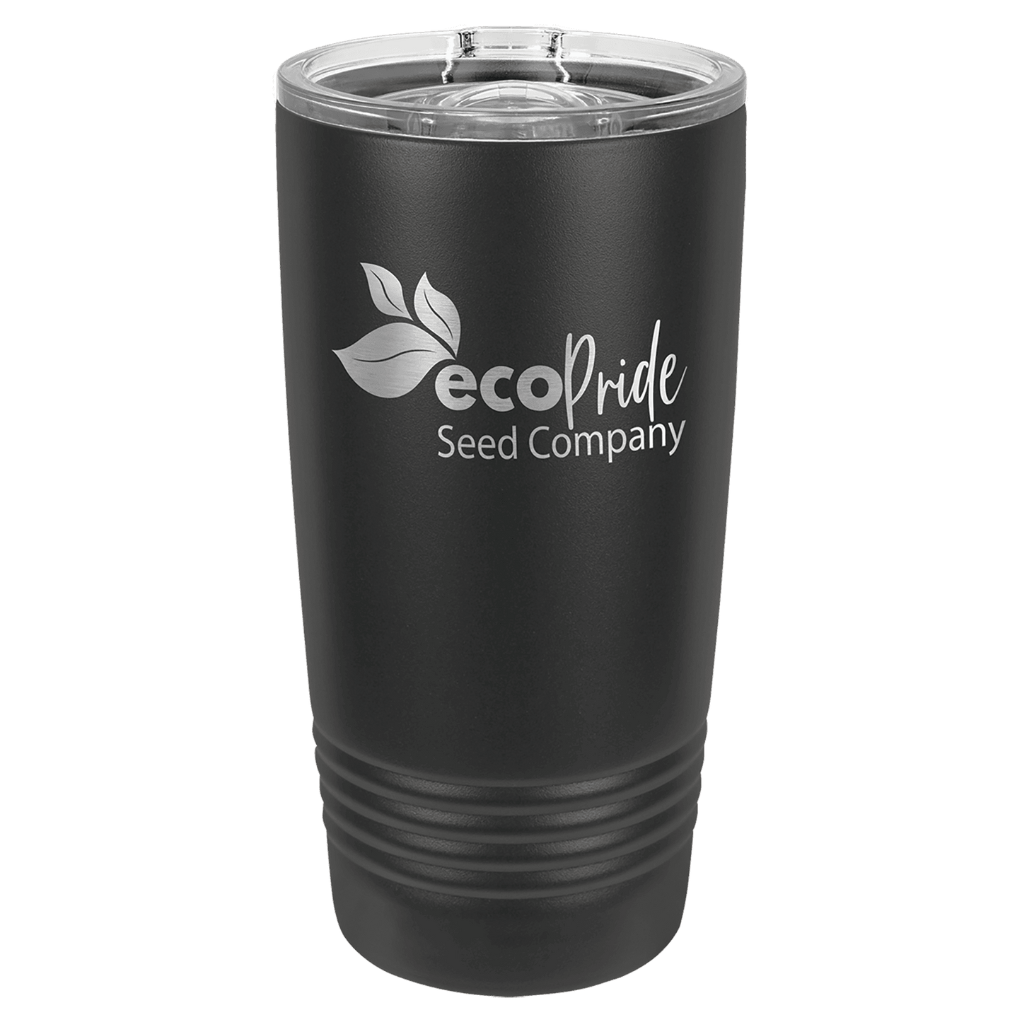 Polar Camel 20 oz. Ringneck Vacuum Insulated Tumbler with Slider Lid and Silver Ring