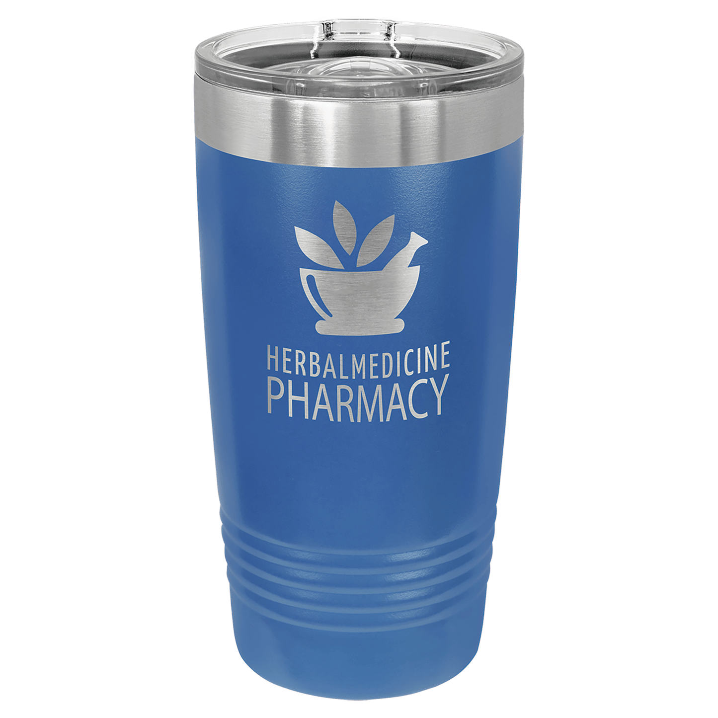 Polar Camel 20 oz. Ringneck Vacuum Insulated Tumbler with Slider Lid and Silver Ring