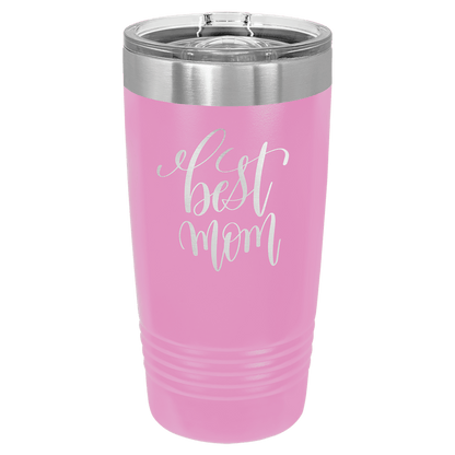 Polar Camel 20 oz. Ringneck Vacuum Insulated Tumbler with Slider Lid and Silver Ring