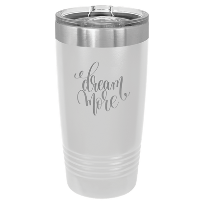 Polar Camel 20 oz. Ringneck Vacuum Insulated Tumbler with Slider Lid and Silver Ring