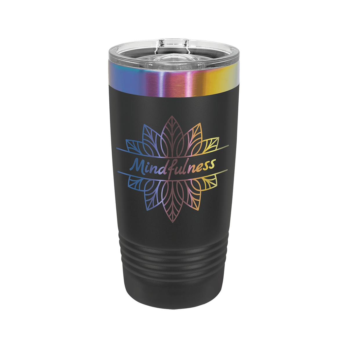 20 oz Ringneck Tumbler with Slider Lid, Black/Prism, Polar Camel