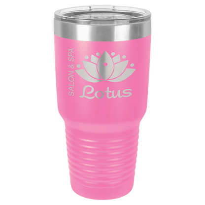 Polar Camel 30 oz. Vacuum Insulated Ringneck Tumbler with Clear Lid