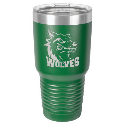 Polar Camel 30 oz. Vacuum Insulated Ringneck Tumbler with Clear Lid