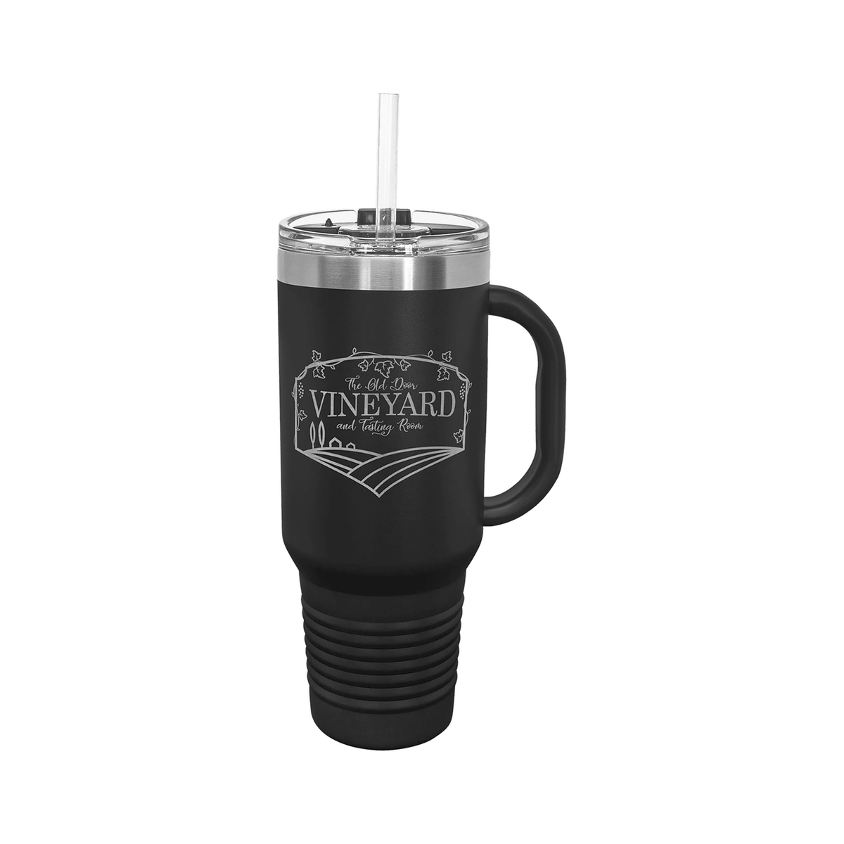 40 oz Travel Mug with Handle and Straw, Polar Camel