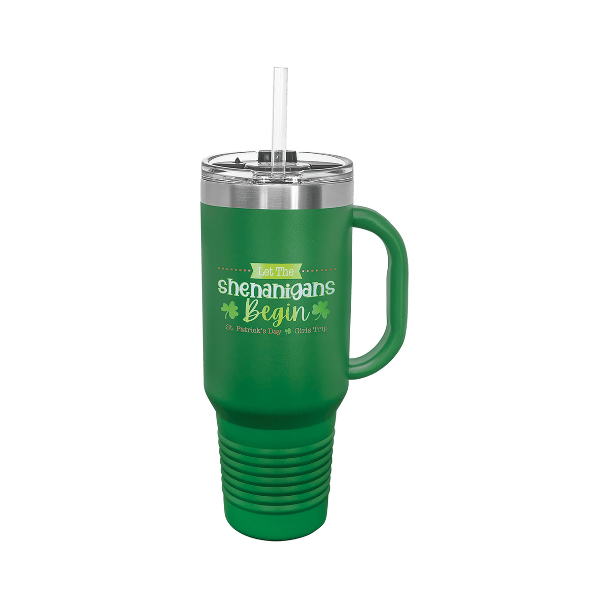 40 oz Travel Mug with Handle and Straw, Polar Camel