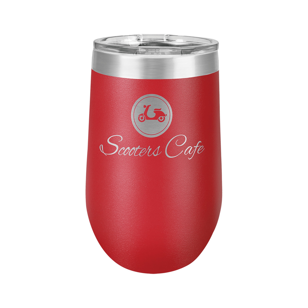 16 oz Vacuum Insulated Stemless Tumbler with Lid, Polar Camel
