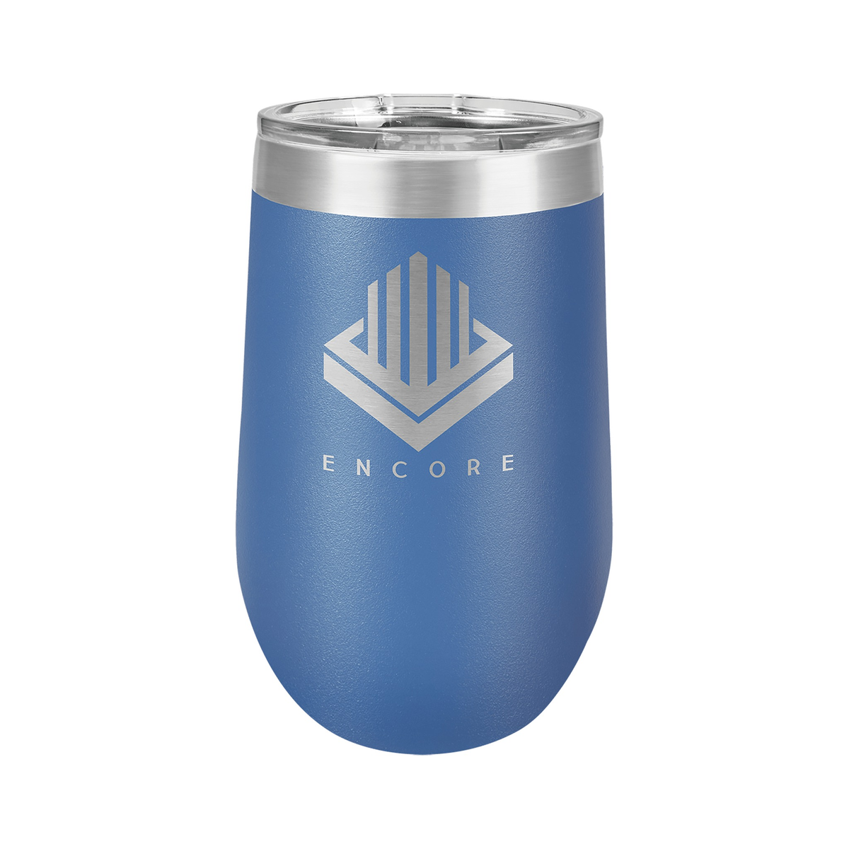 16 oz Vacuum Insulated Stemless Tumbler with Lid, Polar Camel