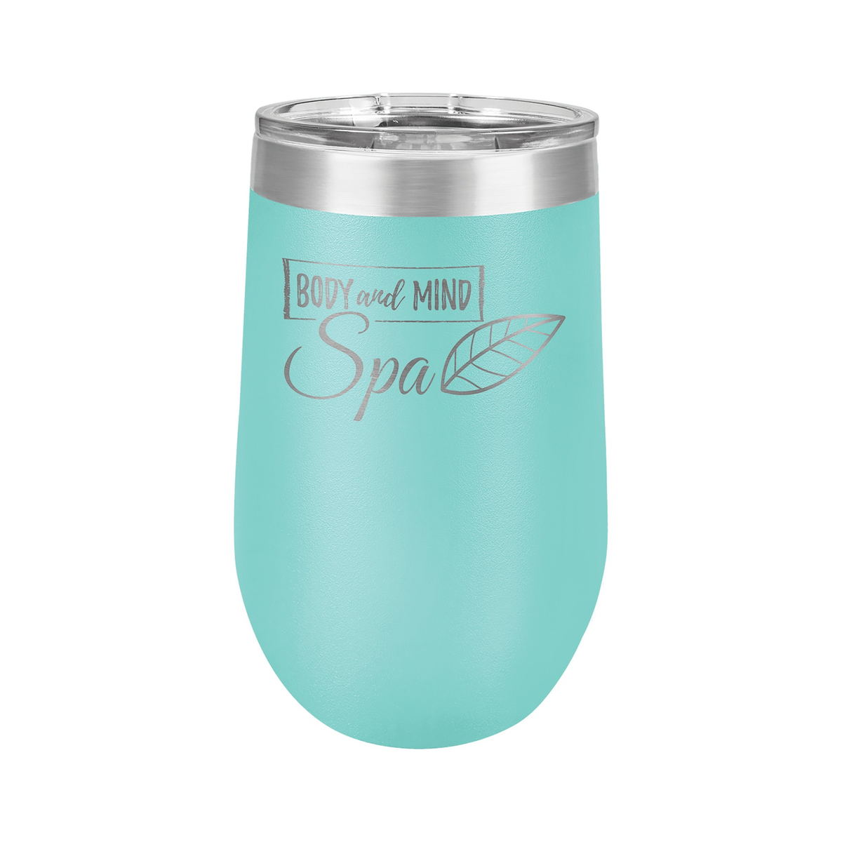 16 oz Vacuum Insulated Stemless Tumbler with Lid, Polar Camel