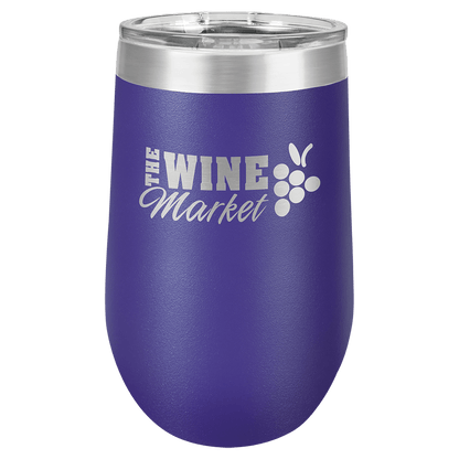 Polar Camel 16 oz. Vacuum Insulated Stemless Tumbler with Lid