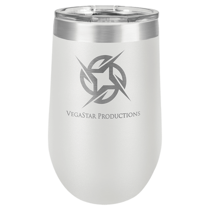 Polar Camel 16 oz. Vacuum Insulated Stemless Tumbler with Lid