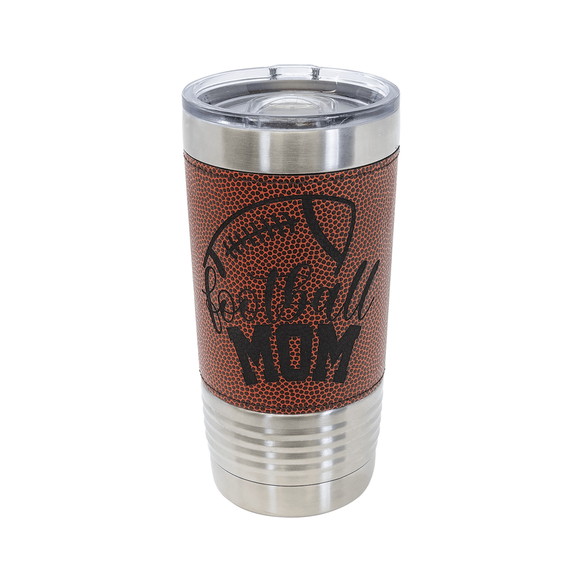 20 oz Football Sports Tumbler with Slider Lid, Polar Camel