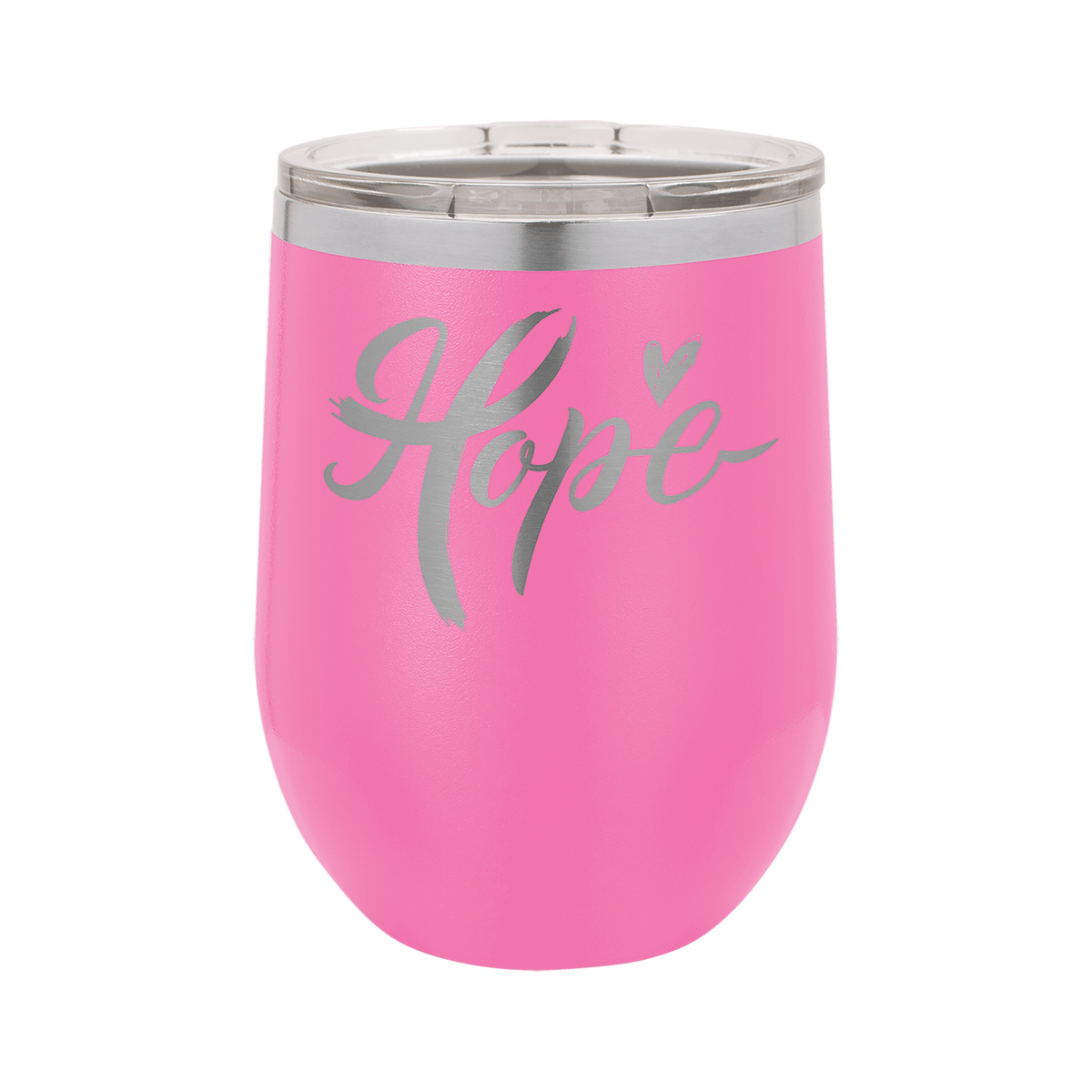 12 oz Vacuum Insulated Stemless Wine Tumbler with Lid, Polar Camel