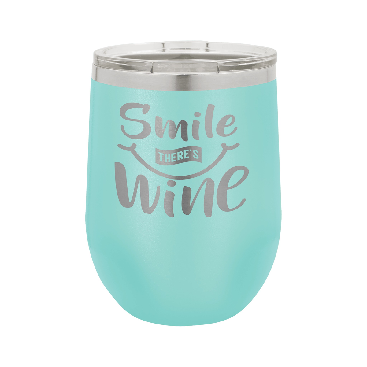 12 oz Vacuum Insulated Stemless Wine Tumbler with Lid, Polar Camel