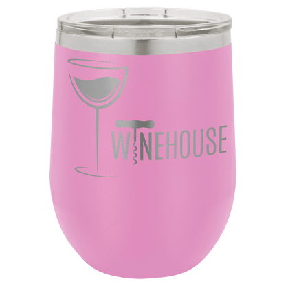 Polar Camel 12 oz. Vacuum Insulated Stemless Wine Tumbler with Lid