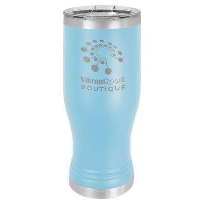 20 oz. Polar Camel Pilsner with Clear Lid