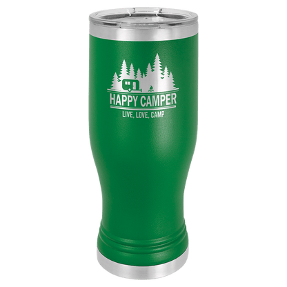 20 oz. Polar Camel Pilsner with Clear Lid