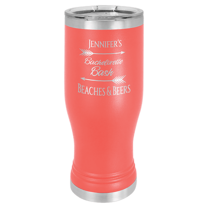 20 oz. Polar Camel Pilsner with Clear Lid