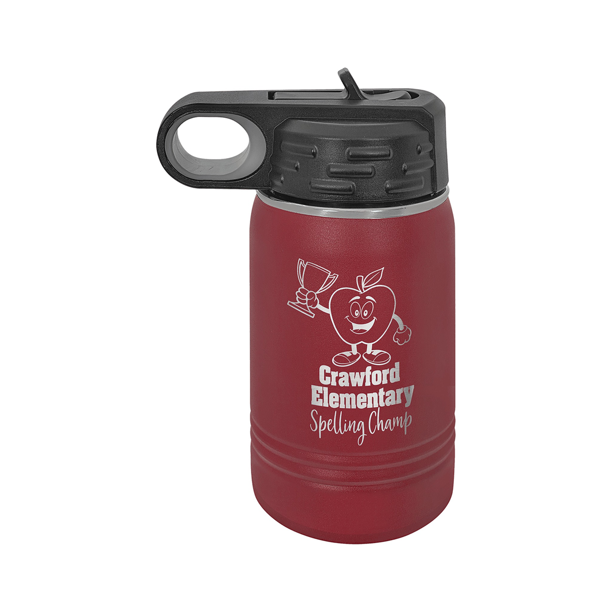 12 oz Water Bottle, Polar Camel