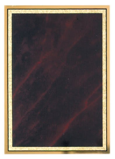 Sienna Marble/Gold Brass Plated Steel Marble Mist Plaque Plate