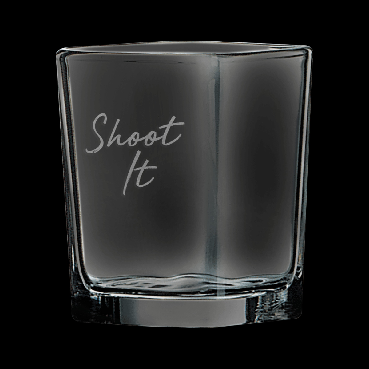 2.25 oz Square Shot Glass, Polar Camel