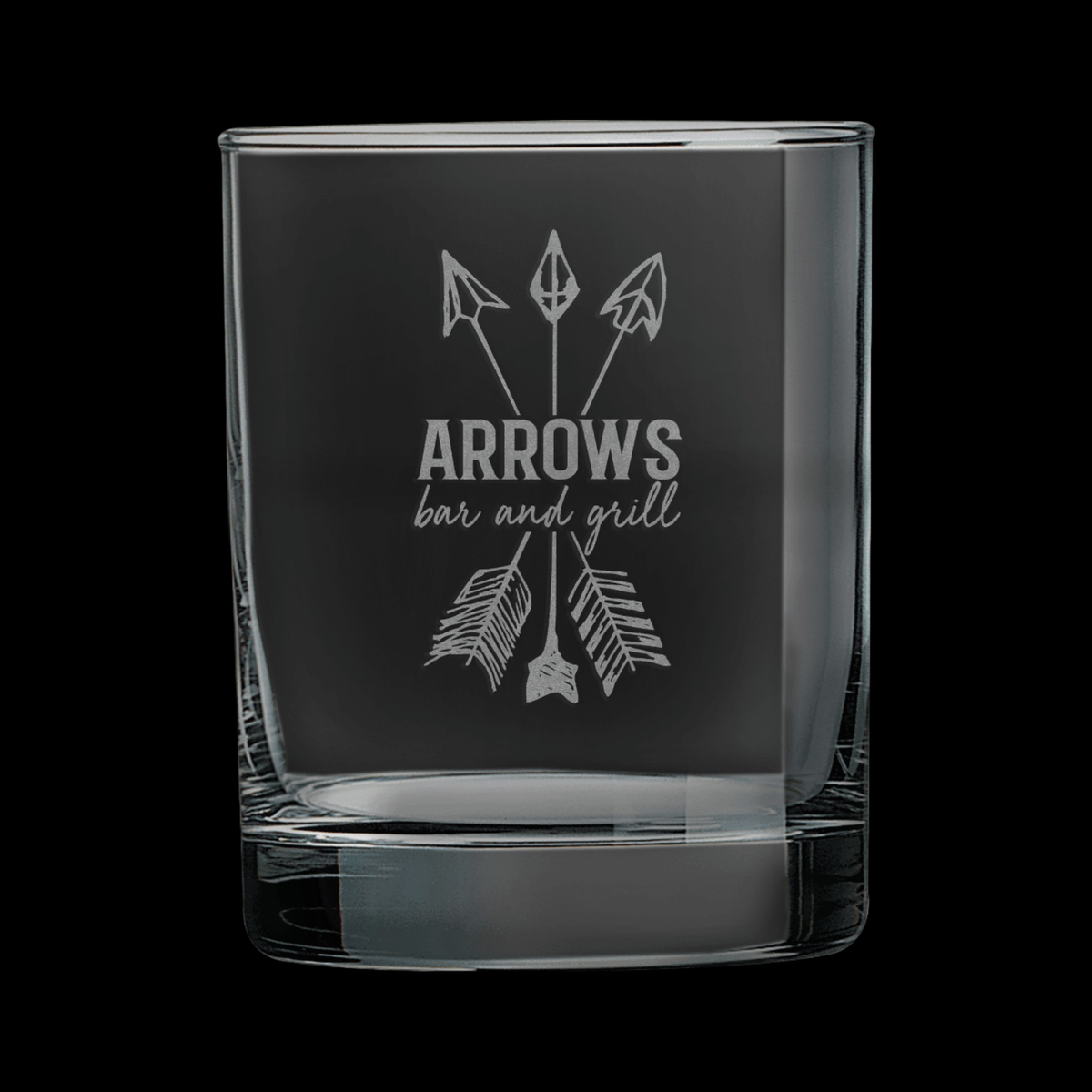 13 3/4 oz Round Double Old Fashioned Glass