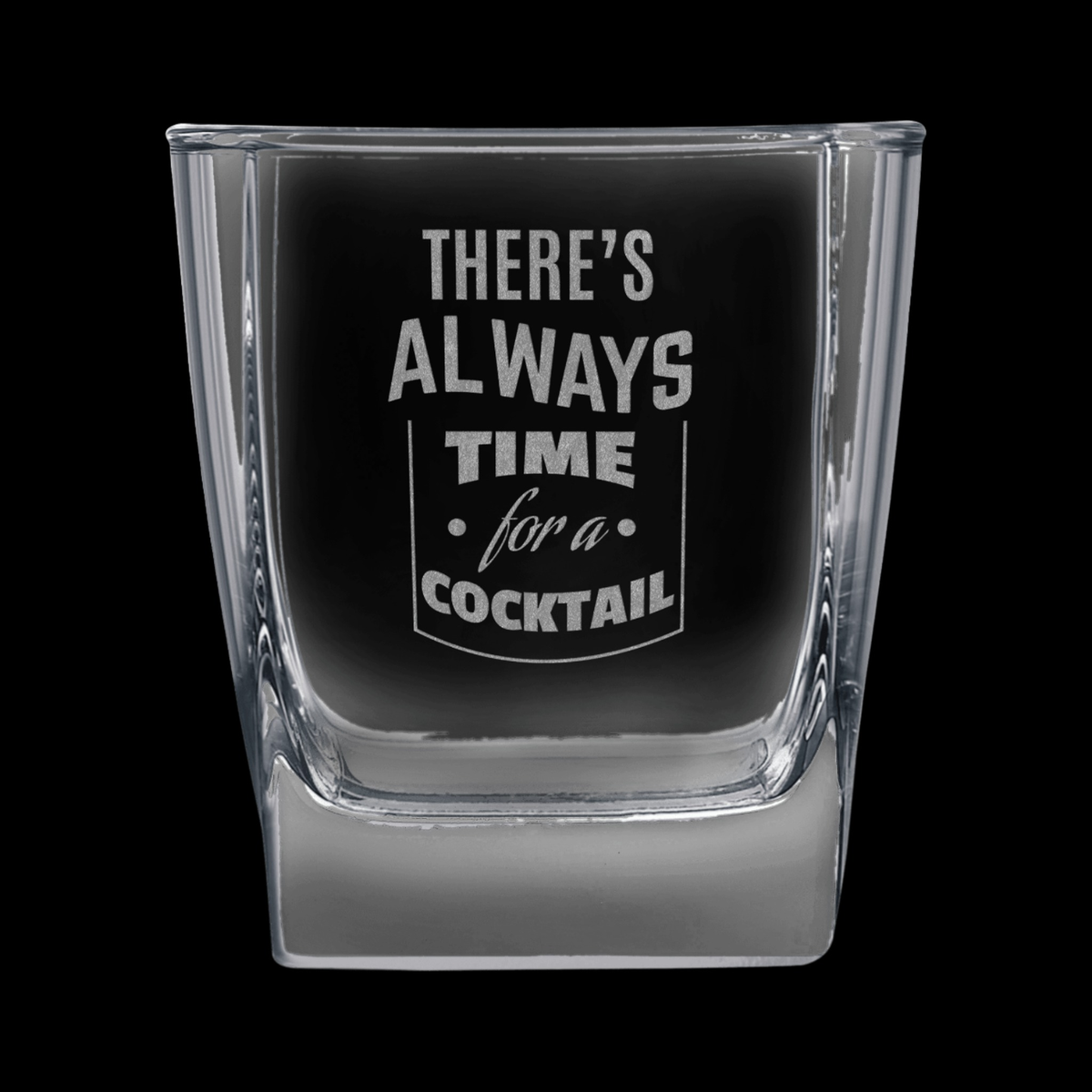 10.5 oz Square On the Rocks Glass, Polar Camel