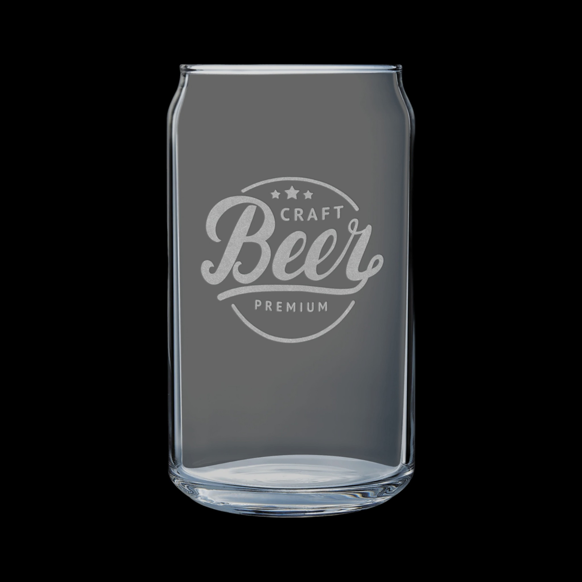 Can Glass 16 oz