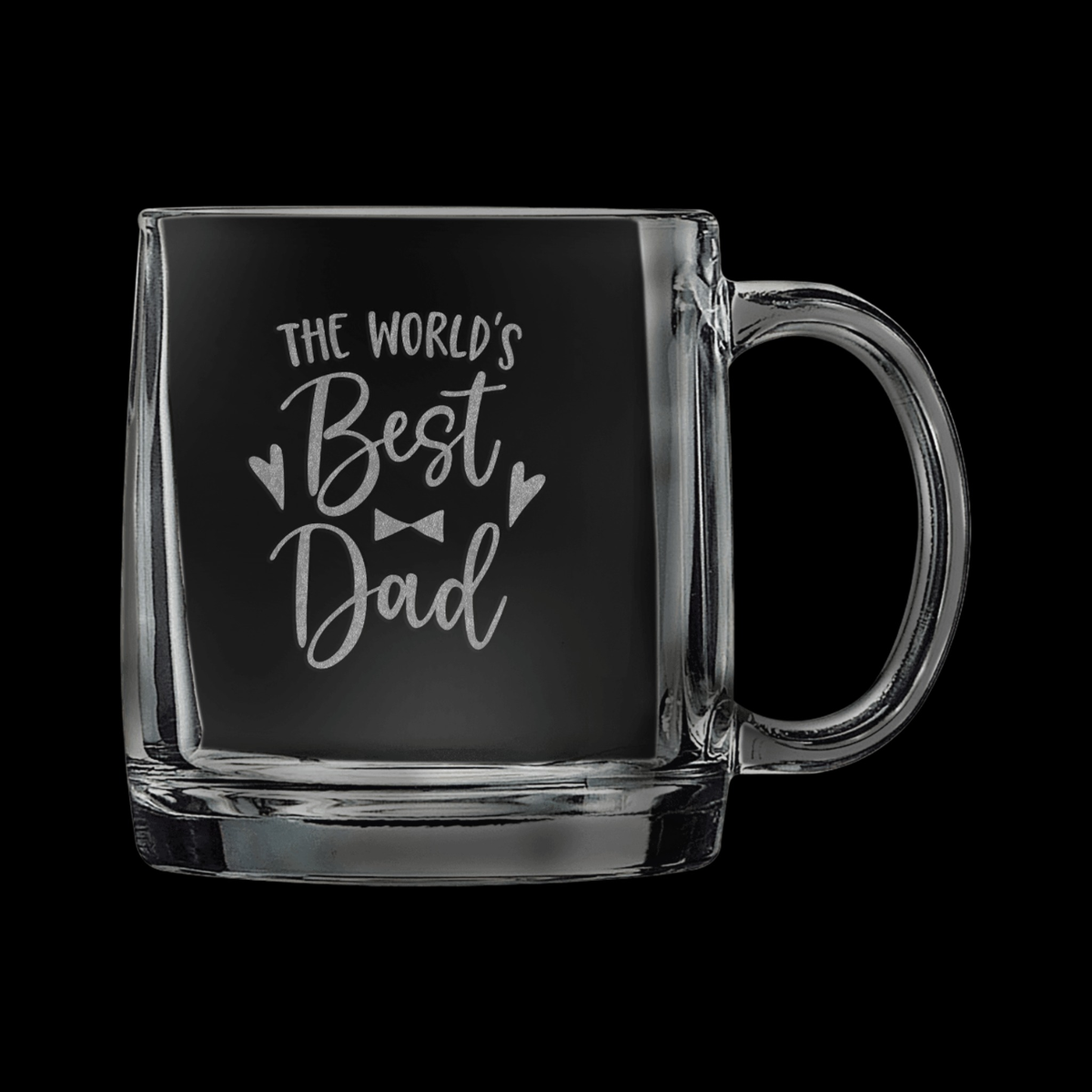 12.25 oz Glass Coffee Mug, Polar Camel