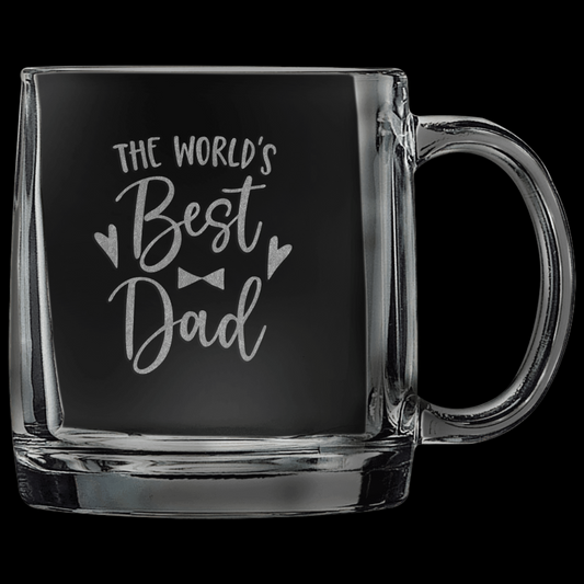 Glass Coffee Mug Polar Camel 12.25 oz.