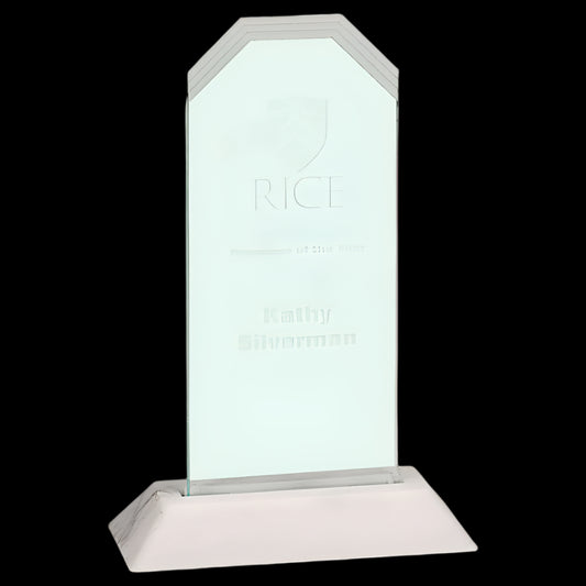 Jade Frosted Corners Pop-In Acrylic (Base not included)