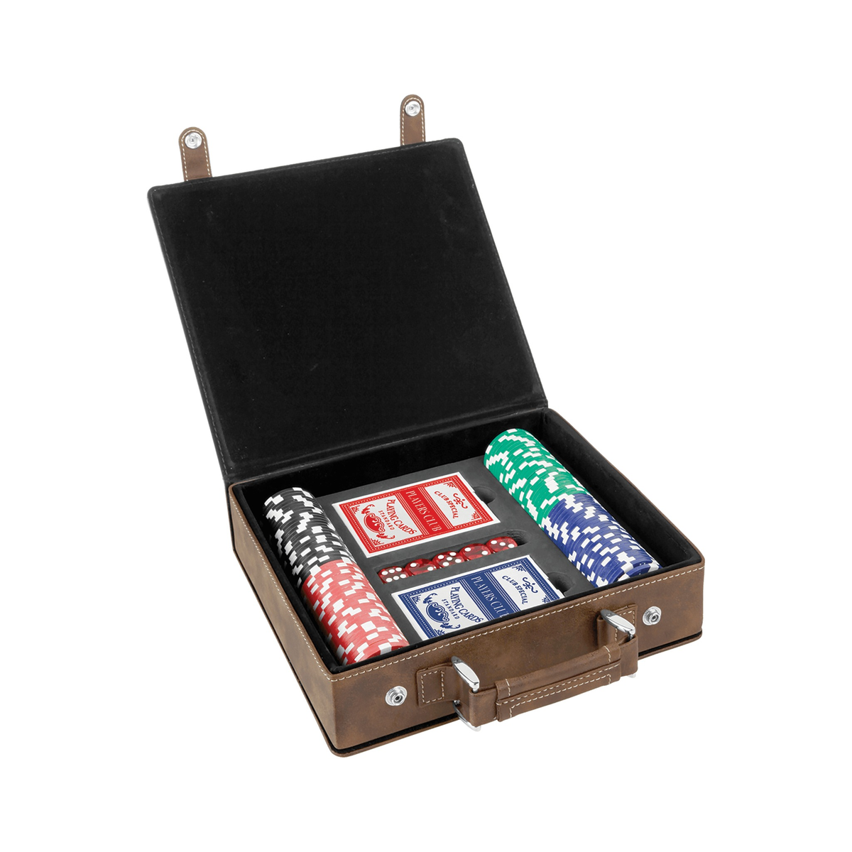 Leatherette 100 Chip Poker Gift Set