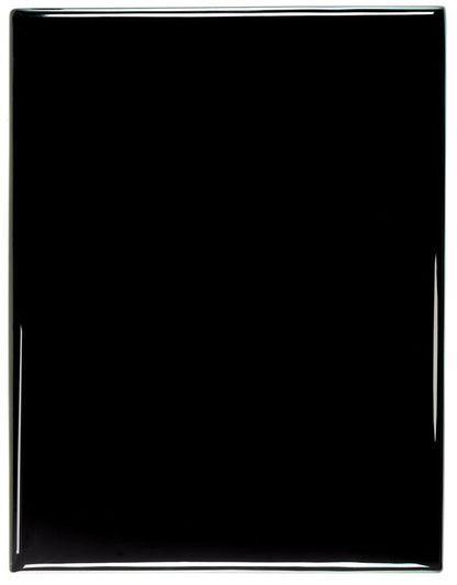 Black Piano Finish Plaque