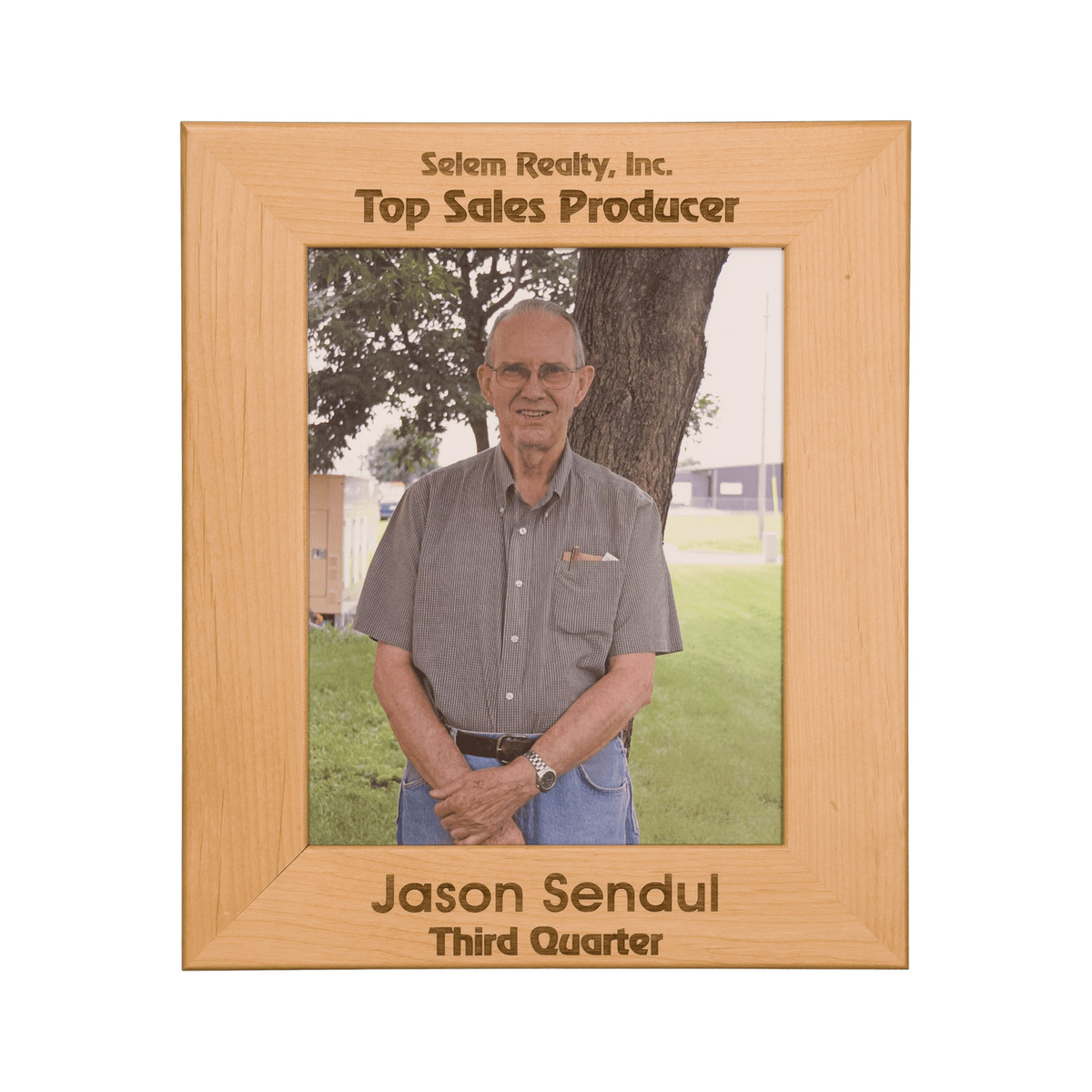 Genuine Red Alder Picture Frame