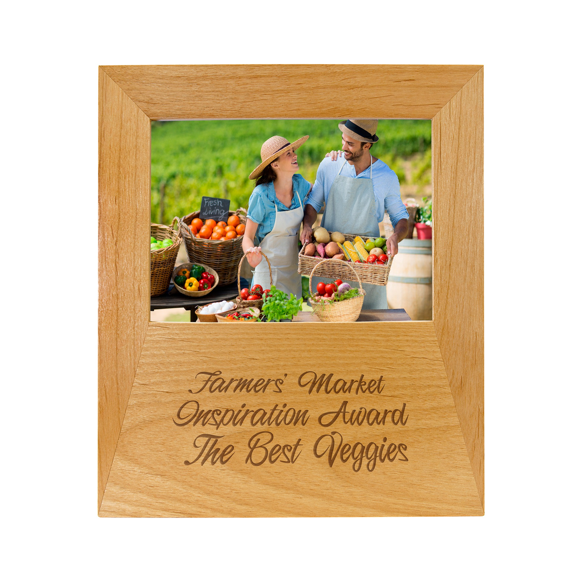 Genuine Red Alder 5" x 7" Picture Frame
