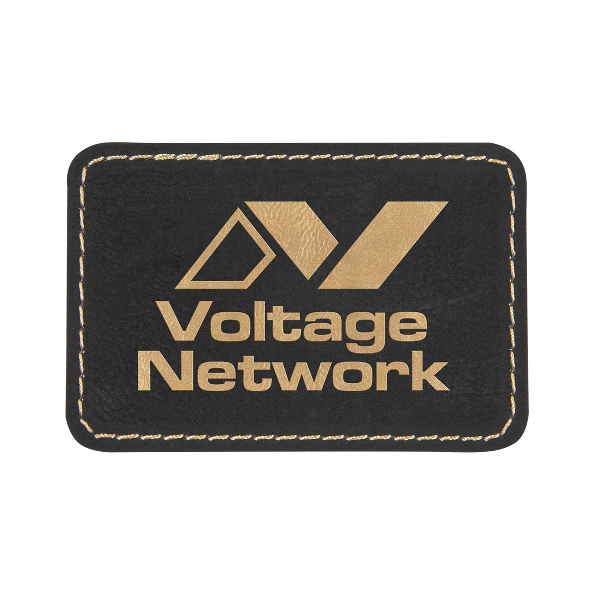 Rectangle Leatherette Patch with Adhesive 3" x 2"