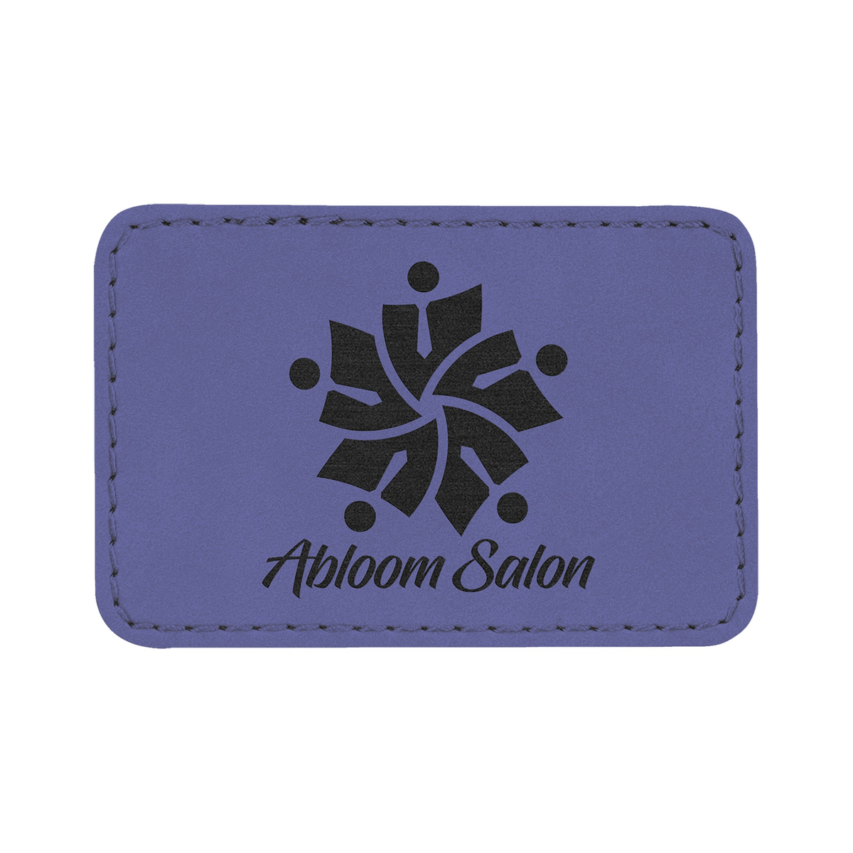 Rectangle Leatherette Patch with Adhesive 3" x 2"