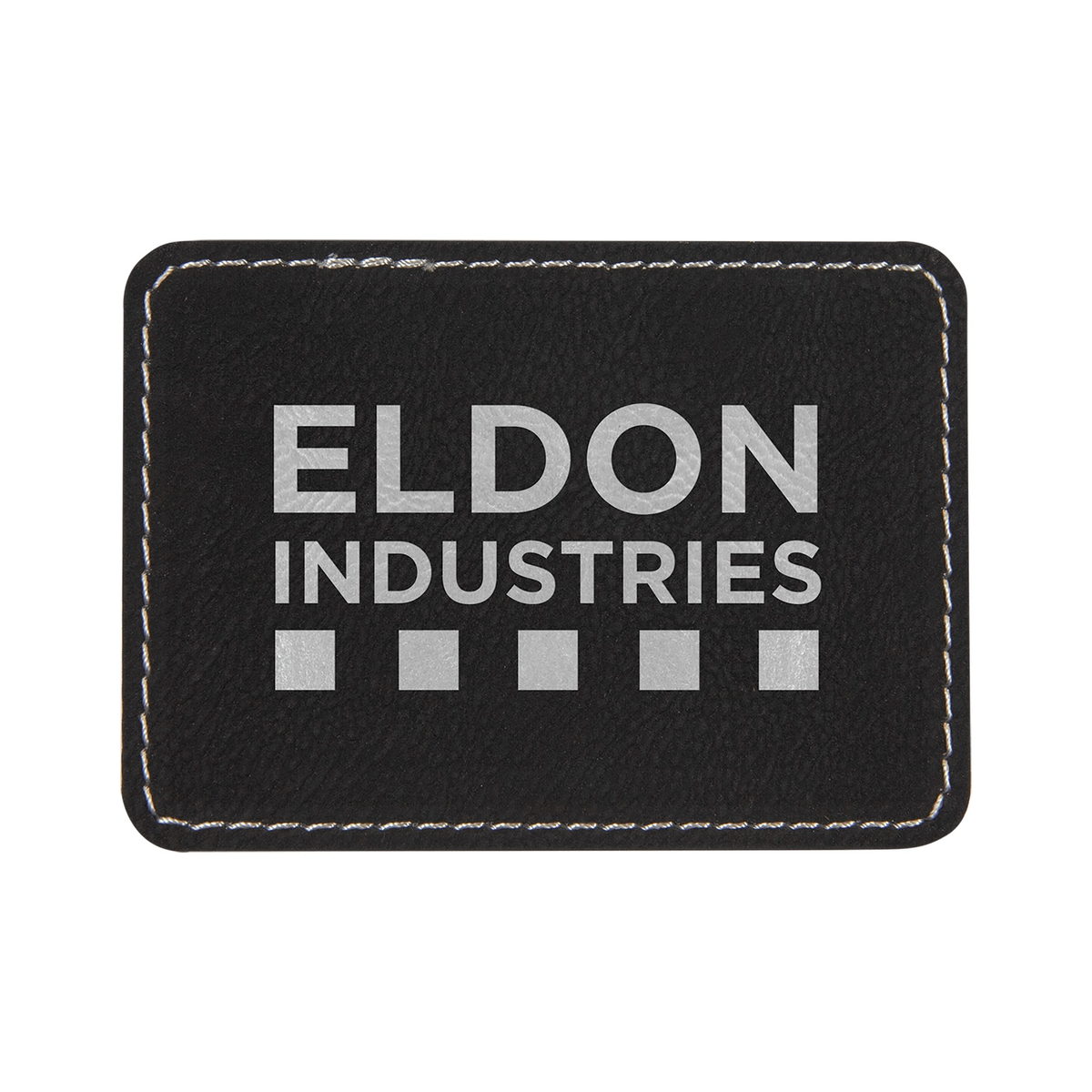 Rectangle Leatherette Patch with Adhesive 3.5" x 2.5"