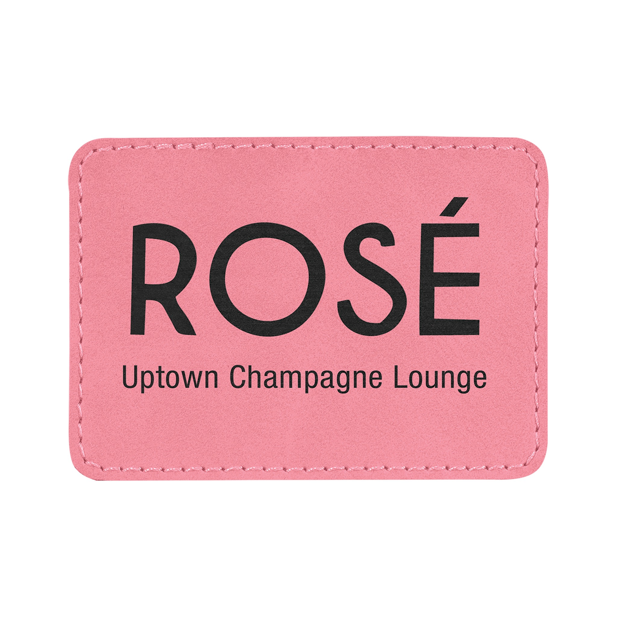 Rectangle Leatherette Patch with Adhesive 3.5" x 2.5"