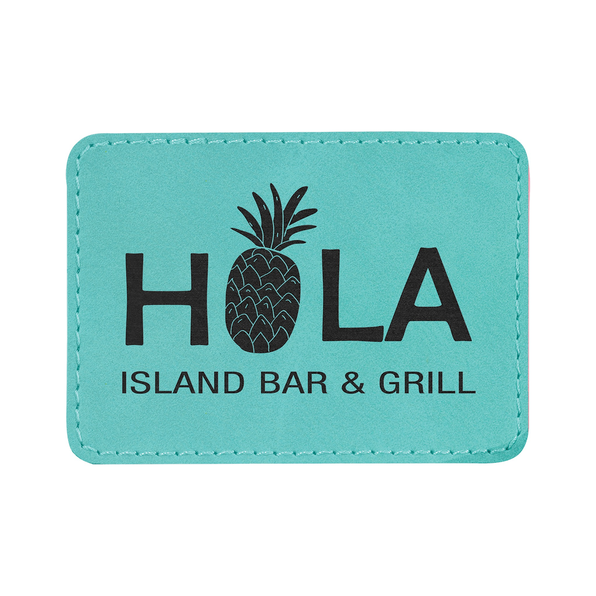 Rectangle Leatherette Patch with Adhesive 3.5" x 2.5"