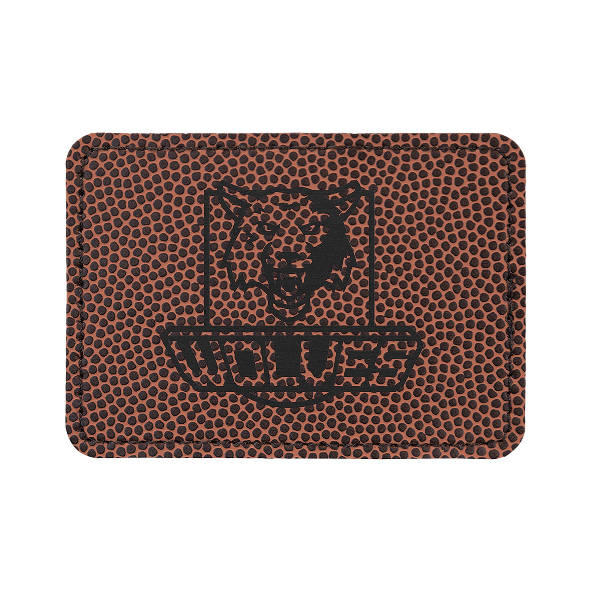 Rectangle Leatherette Patch with Adhesive 3.5" x 2.5"