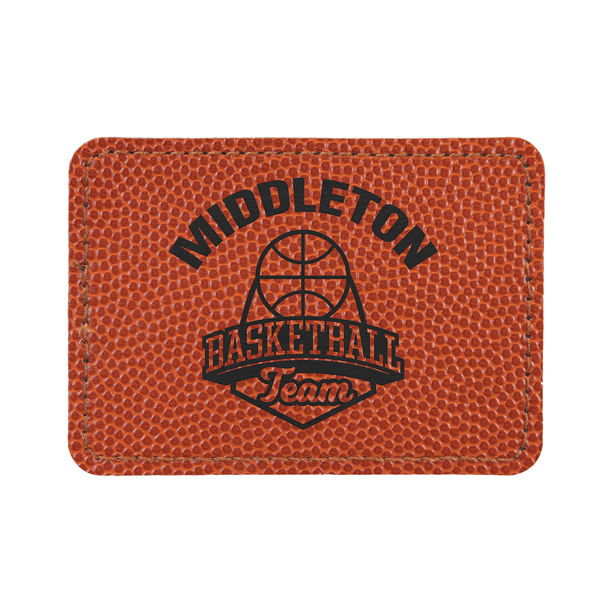 Rectangle Leatherette Patch with Adhesive 3.5" x 2.5"