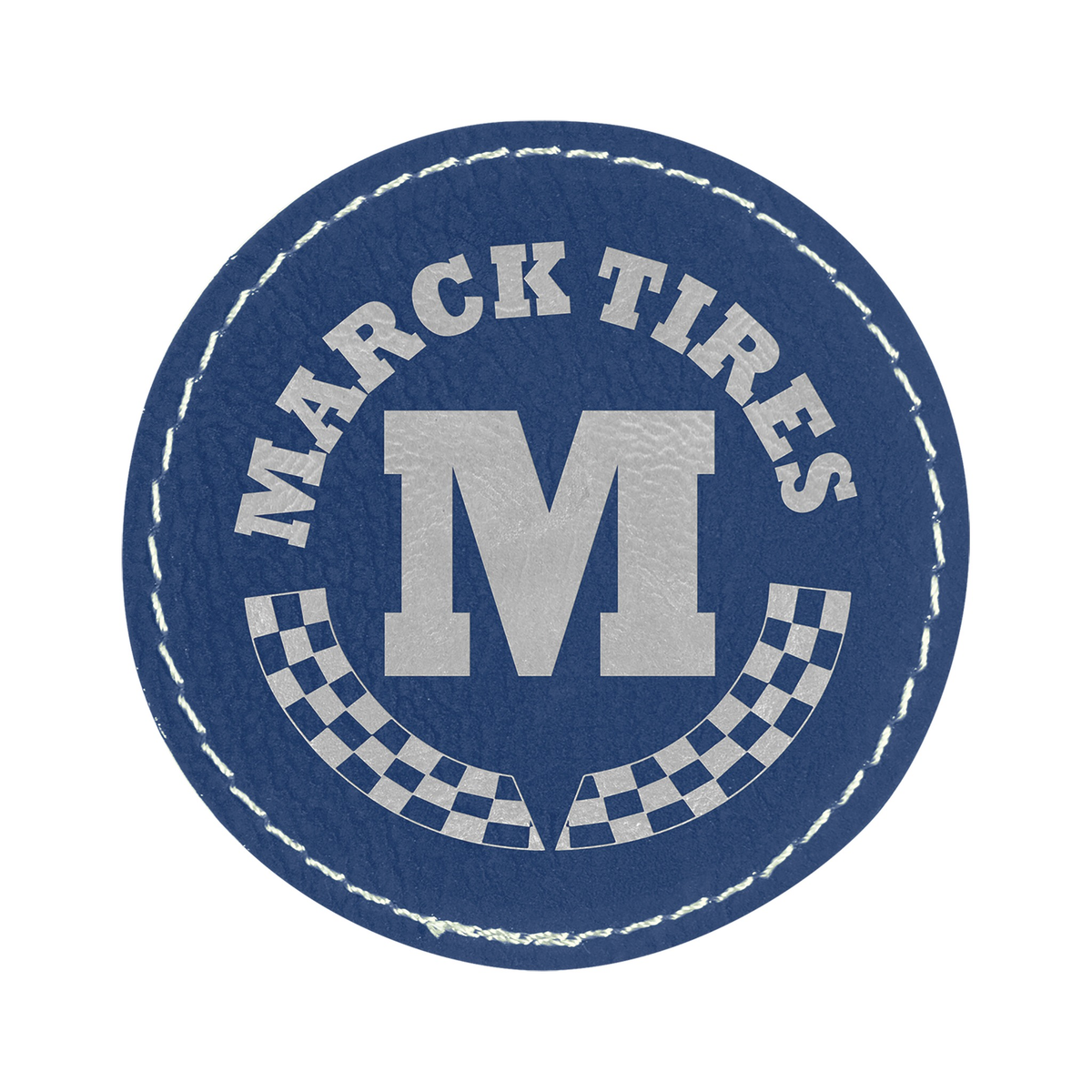 Round Leatherette Patch with Adhesive 2.5"