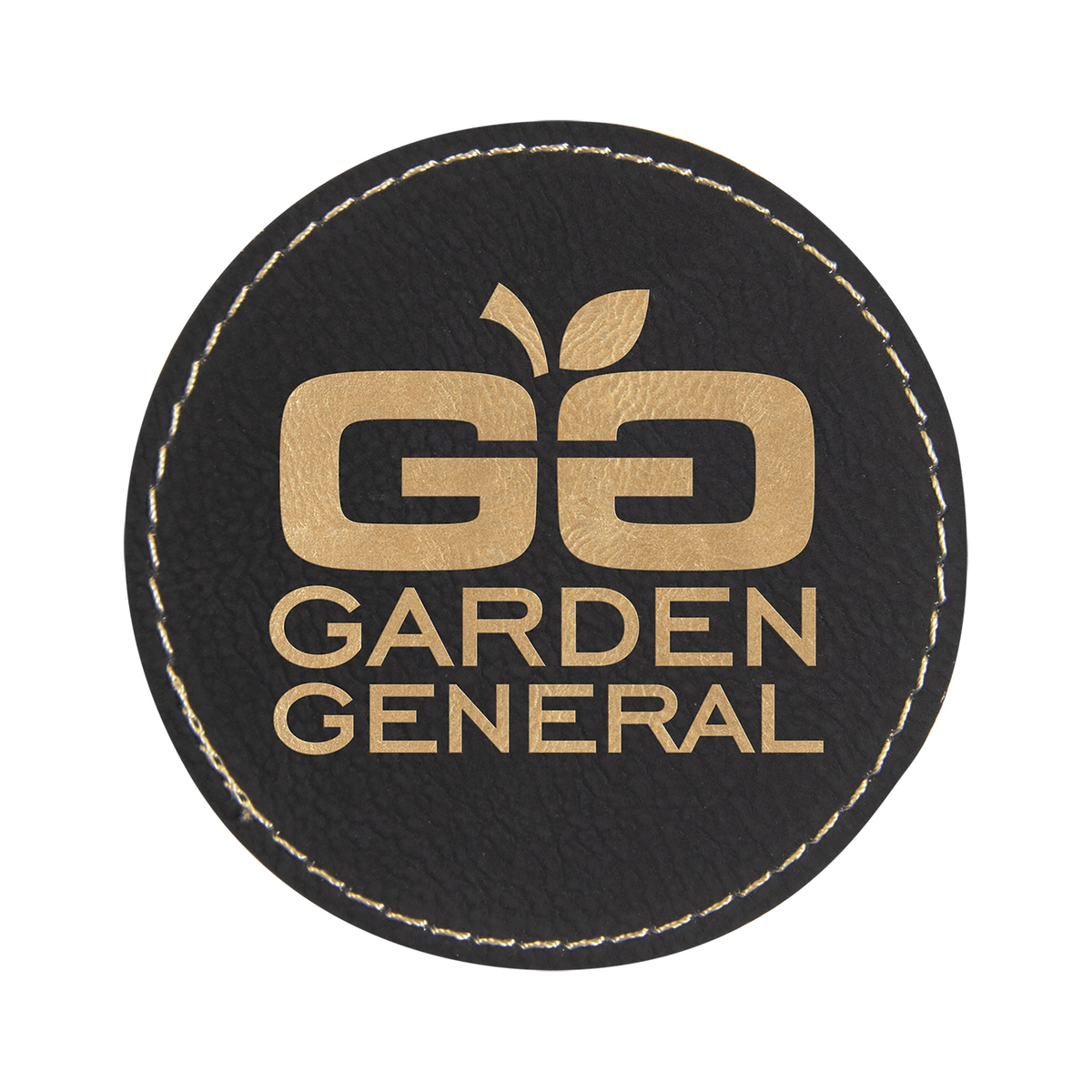 Round Leatherette Patch with Adhesive 3"