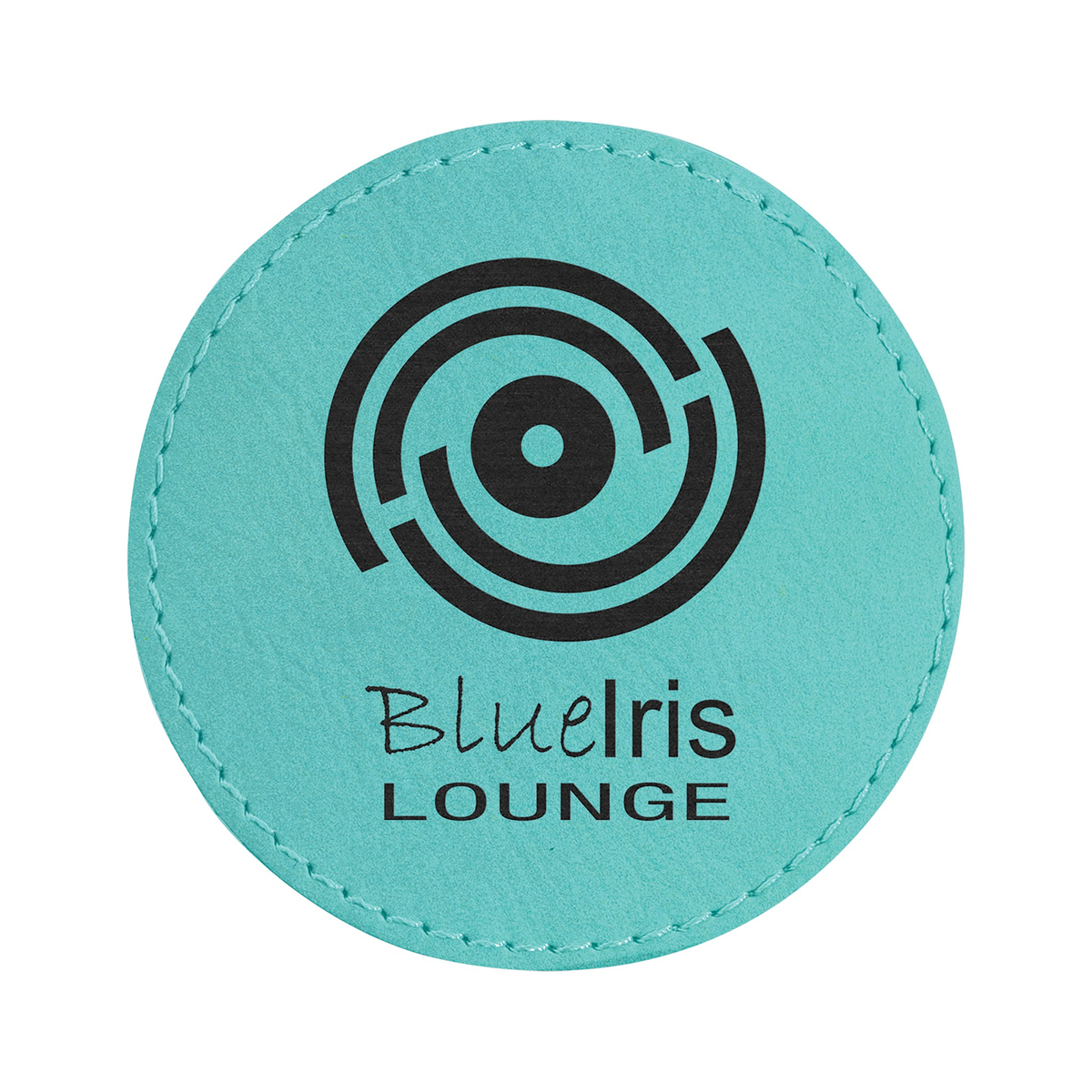 Round Leatherette Patch with Adhesive 3"