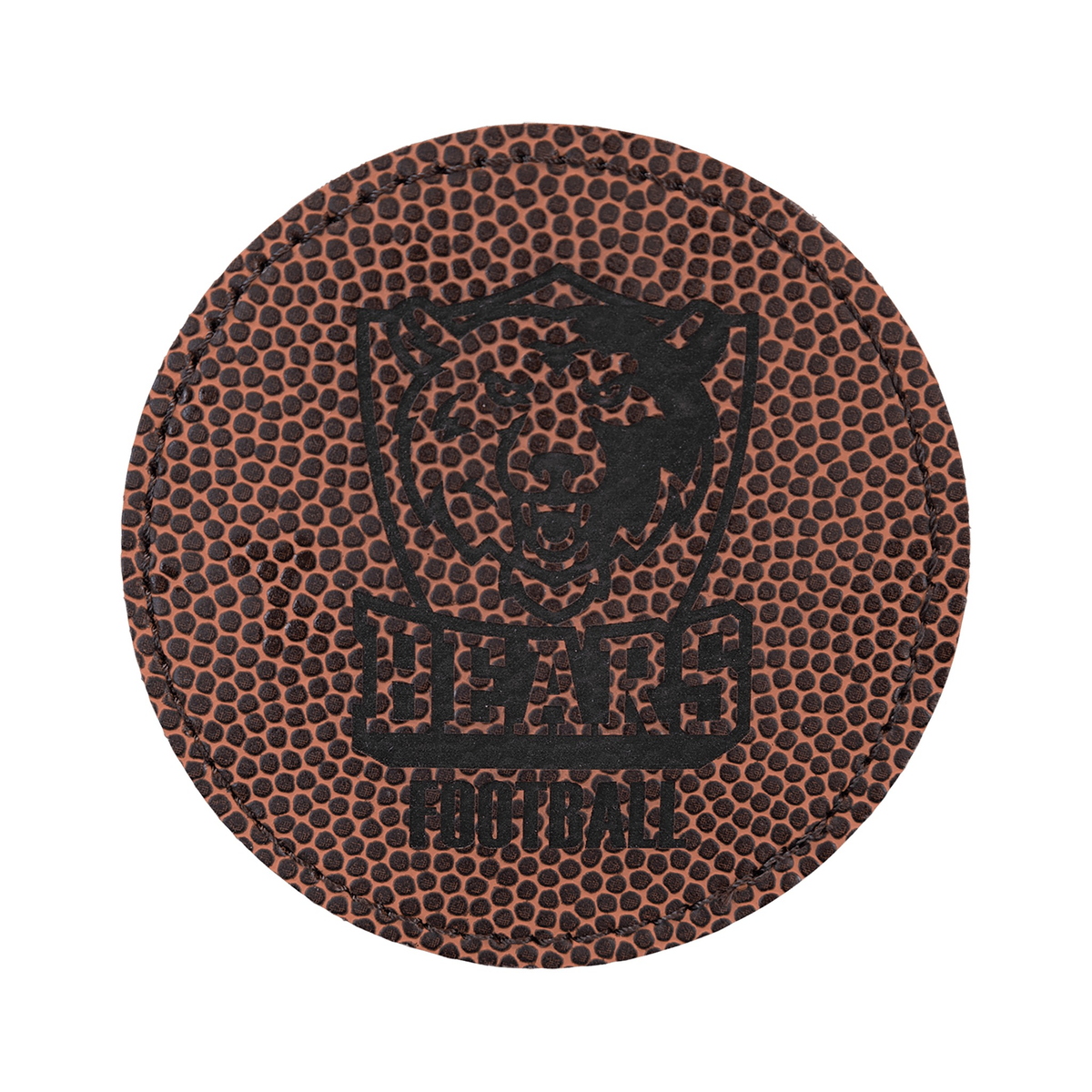 Round Leatherette Patch with Adhesive 3"