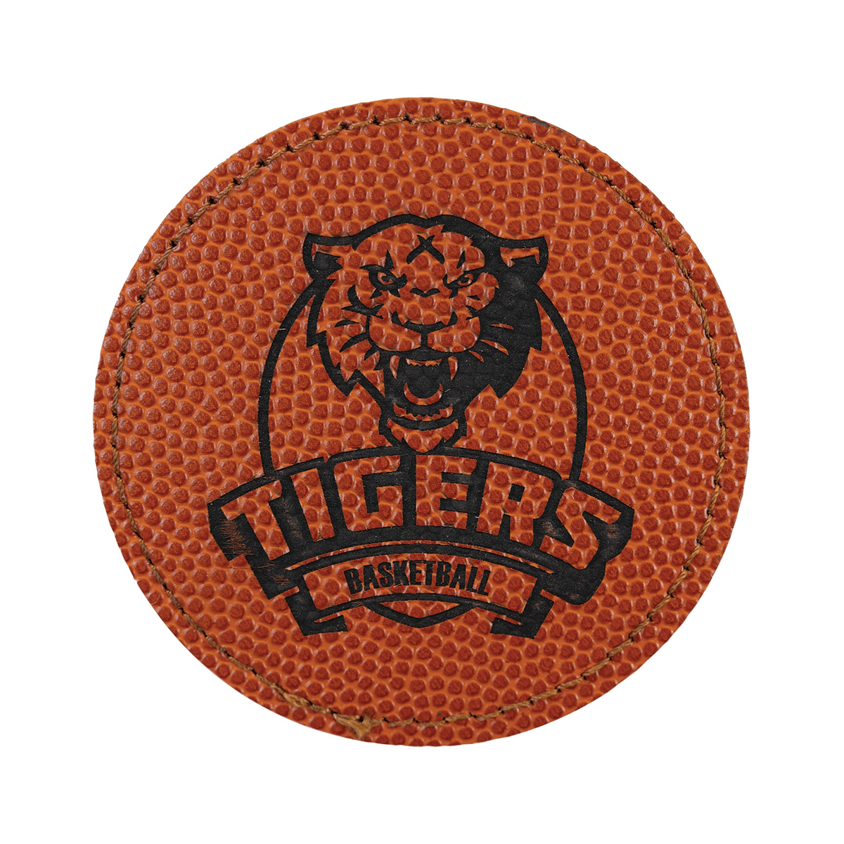 Round Leatherette Patch with Adhesive 3"