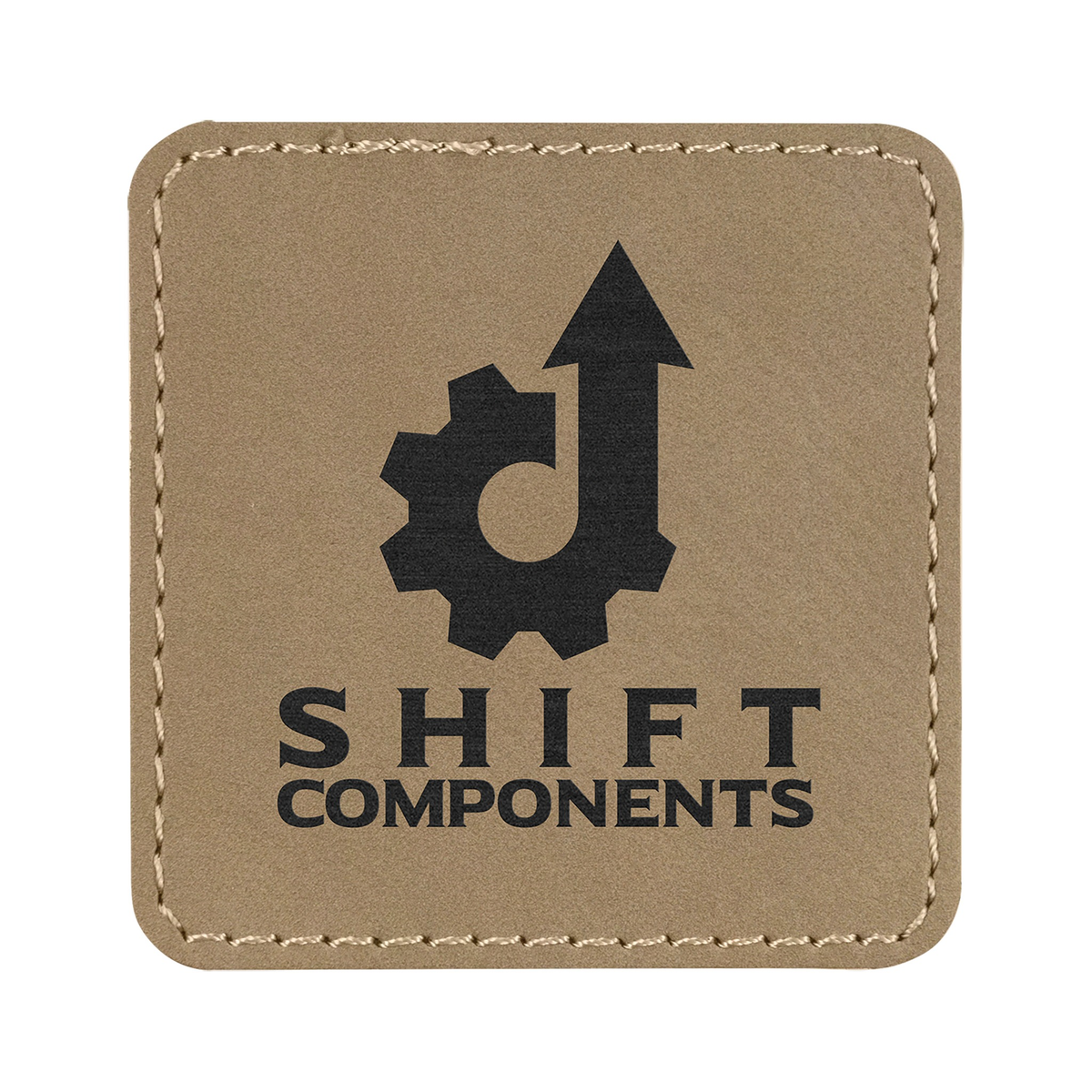Square Leatherette Patch with Adhesive 2.5"
