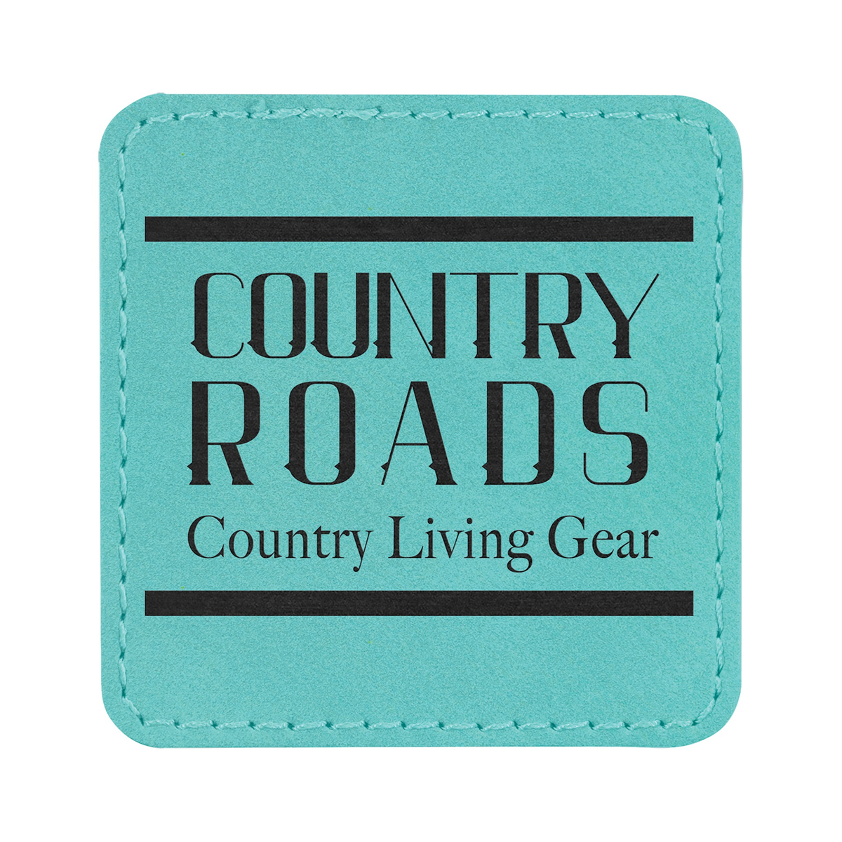Square Leatherette Patch with Adhesive 2.5"