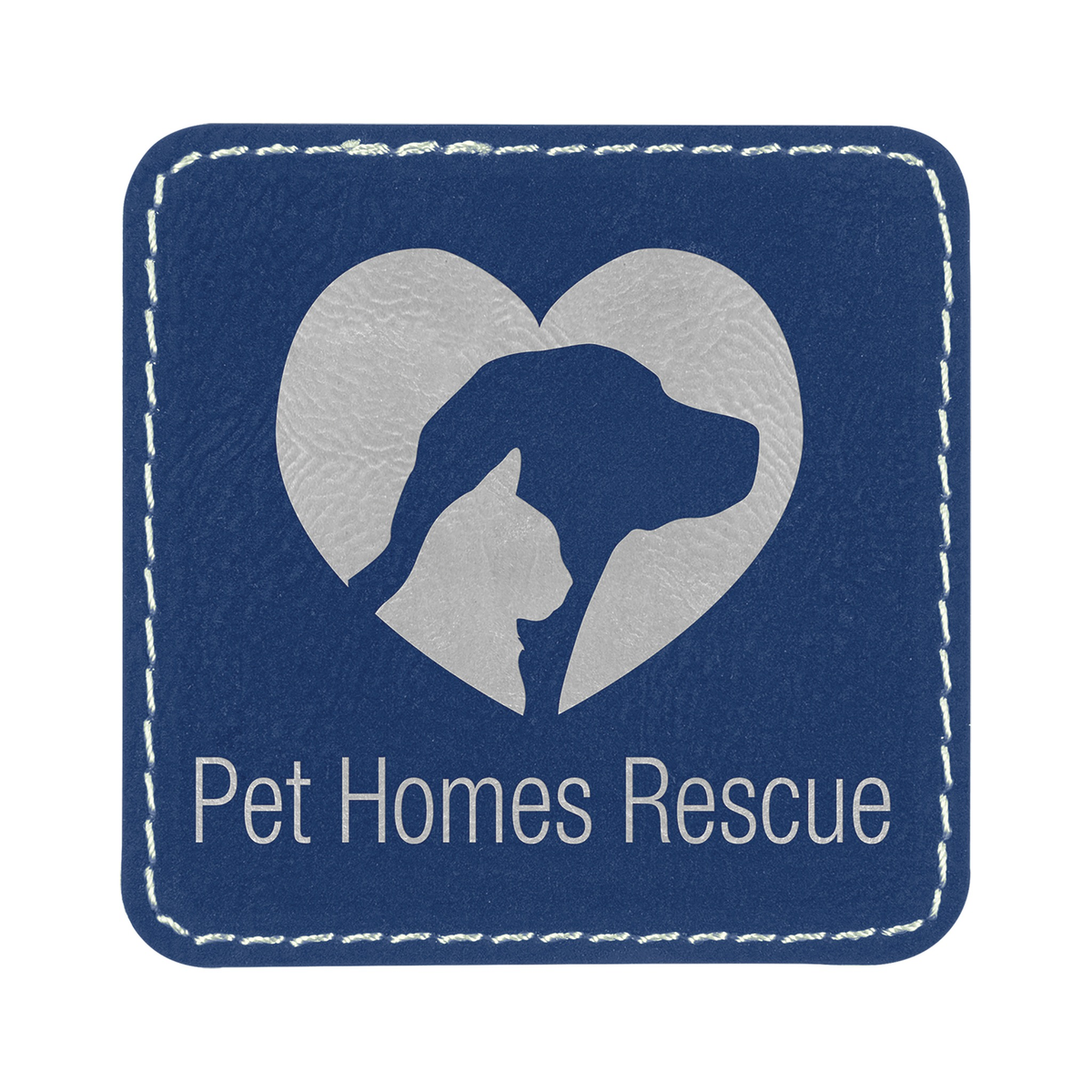 Square Leatherette Patch with Adhesive 2.5"